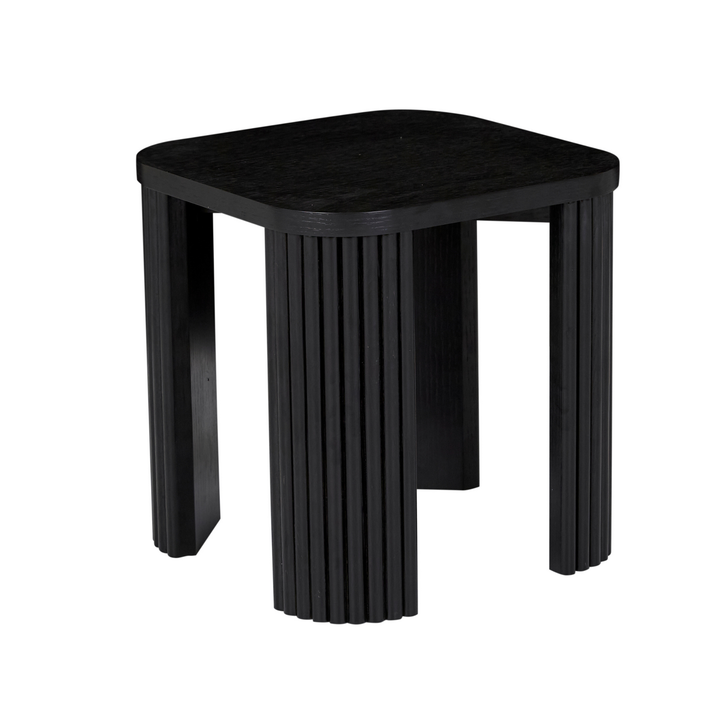 Benjamin Ripple Square Side Table by Globewest