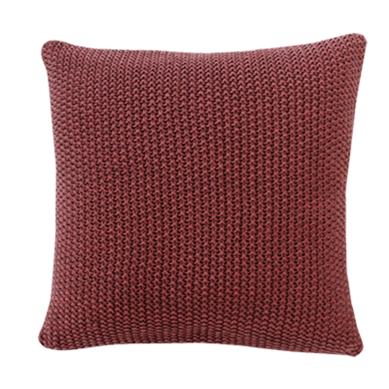 Milford Moss Stitch Cushion Marsala