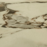 Oberon Crescent Marble Storage Unit - Matt Ocean Marble - Smoked Ash by GlobeWest