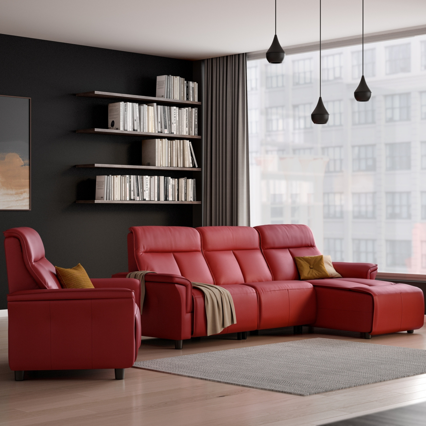 Milan Modular Power Sofa by IMG