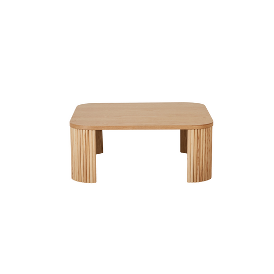 Benjamin Ripple Square Coffee Table by Globewest