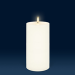 LED Pillar Candles Ivory