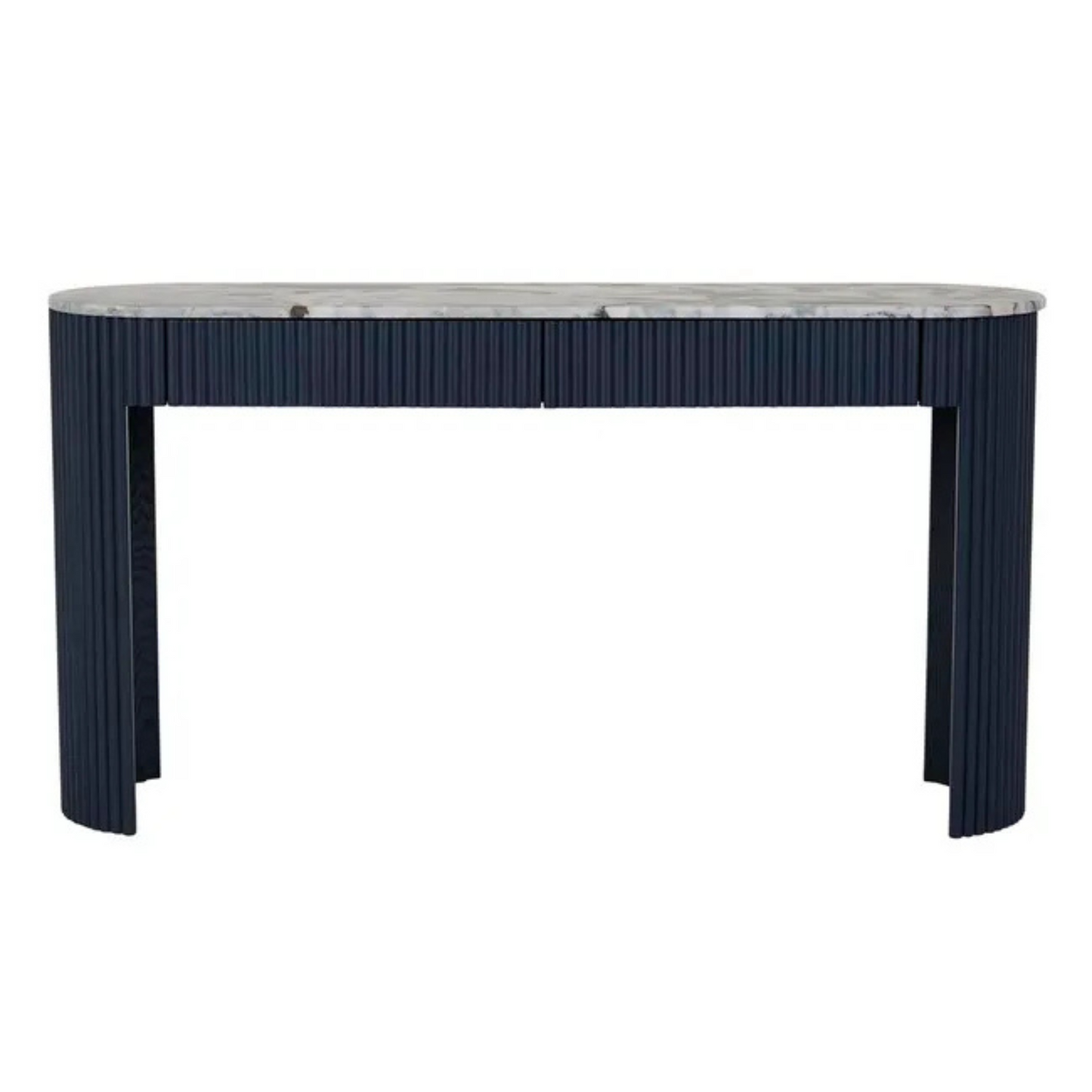 Benjamin Ripple Grand Marble Console by Globewest