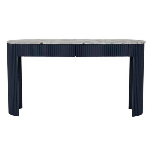 Benjamin Ripple Grand Marble Console by Globewest