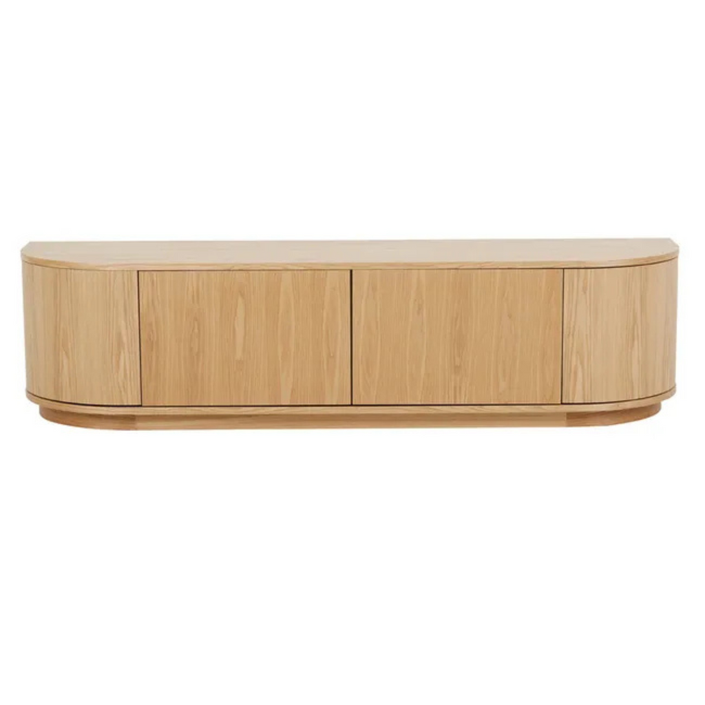 Oberon Crescent Entertainment Unit by Globewest