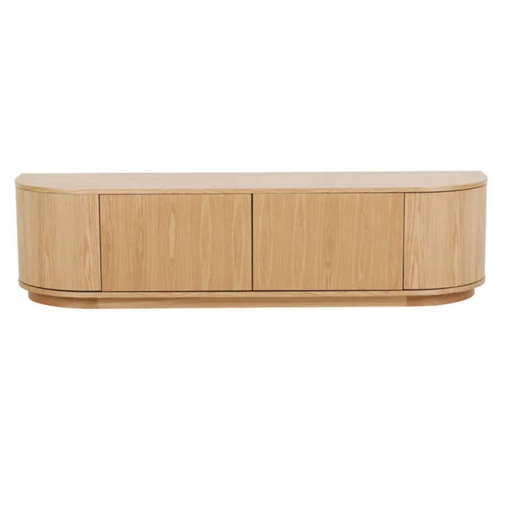 Oberon Crescent Entertainment Unit by Globewest