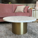Elle Pillar Coffee Table GlobeWest Ex Display
