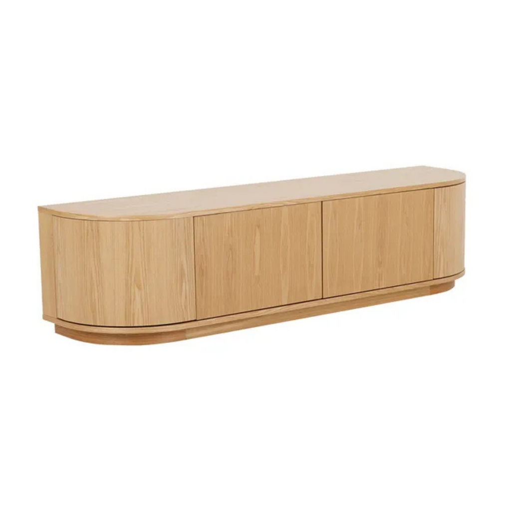 Oberon Crescent Entertainment Unit by Globewest