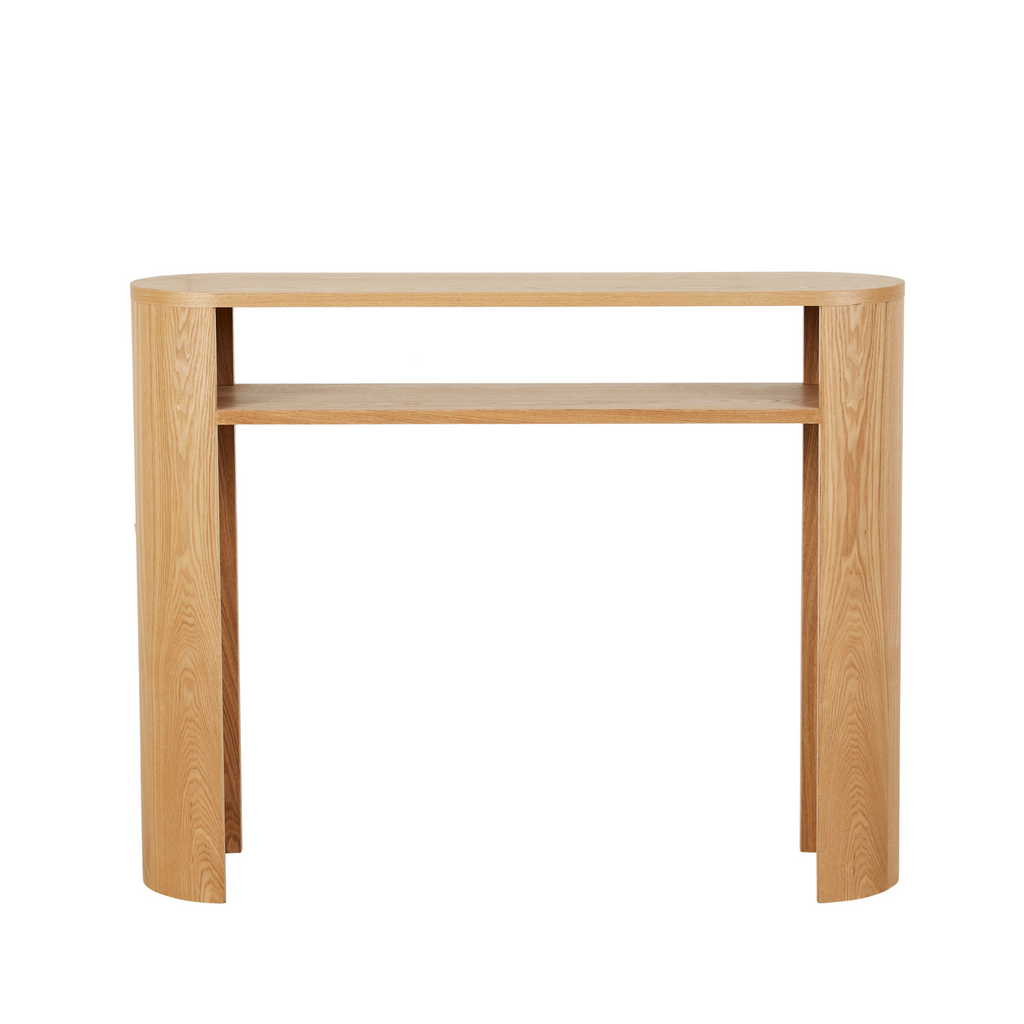 Classique Oval Shelf Console by GlobeWest