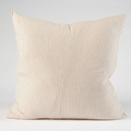 Marina Cushion Off White/Nutmeg stripe