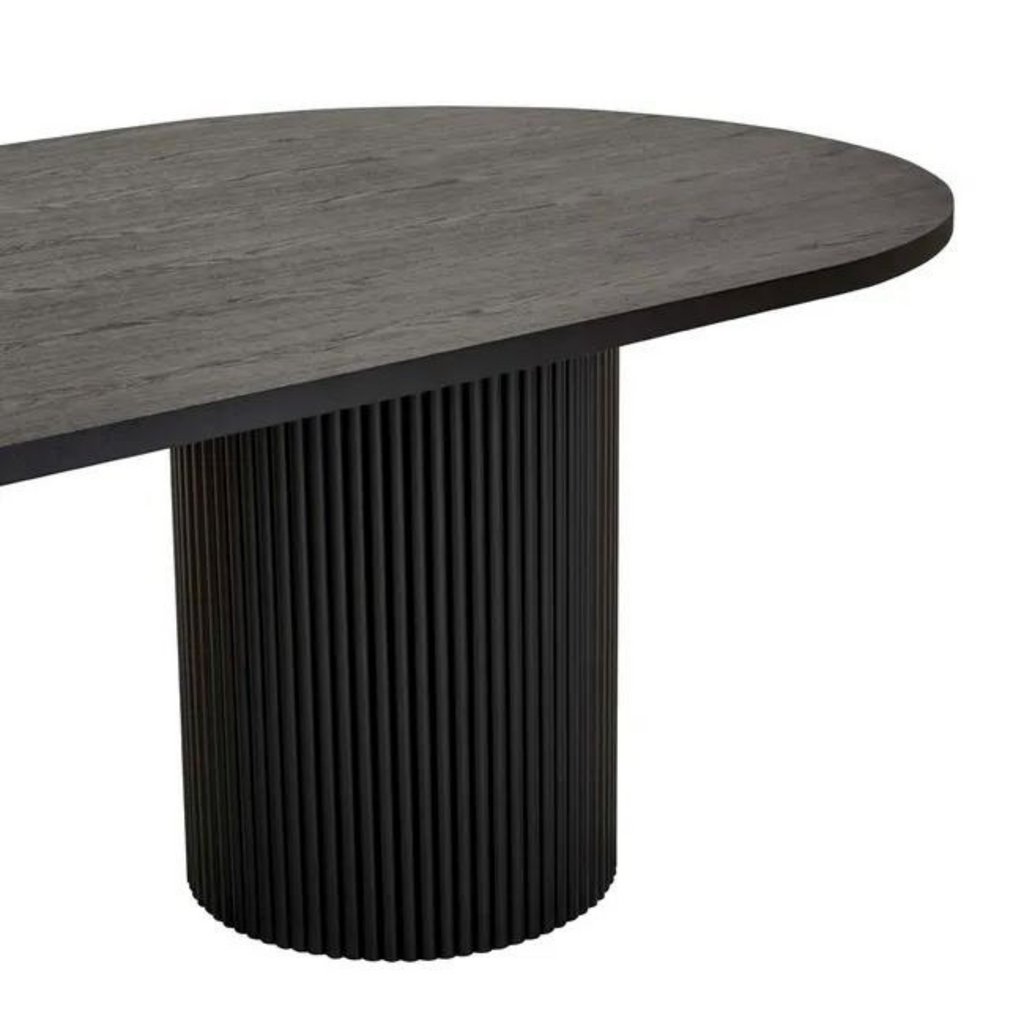 Benjamin Ripple Oval Dining Table by GlobeWest