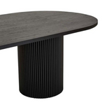Benjamin Ripple Oval Dining Table by GlobeWest