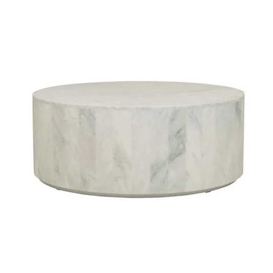 Elle Round Block Coffee Table by Globewest