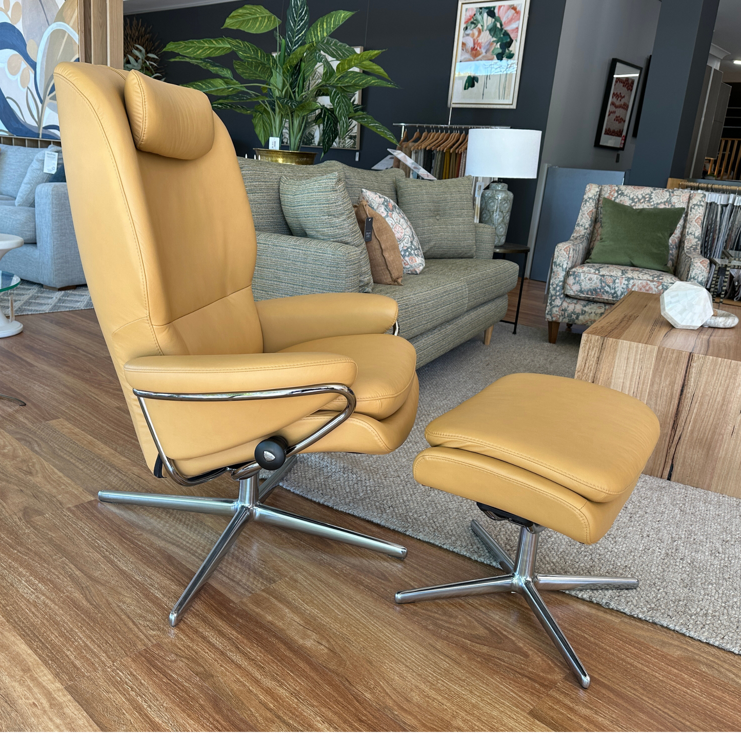 Rome High Back Recliner by Stressless