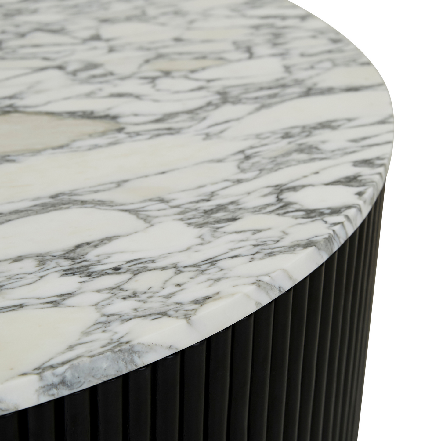 Benjamin Ripple Marble Coffee Table by Globewest