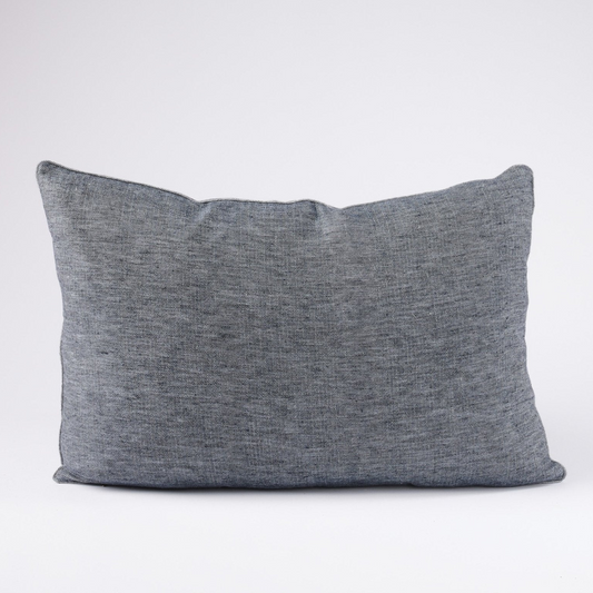 Halcyon Linen Cushion Ink 40 x 60cm