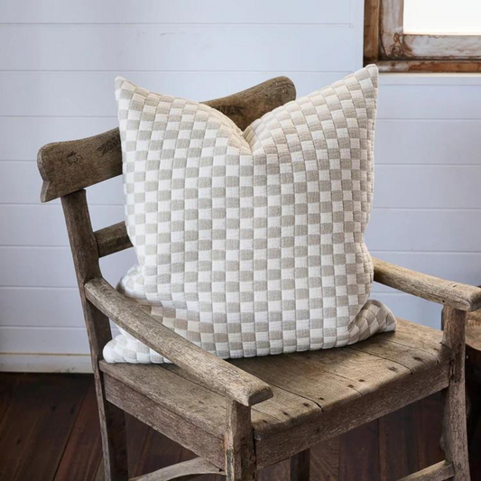 Gambit Cushion Off White/Natural