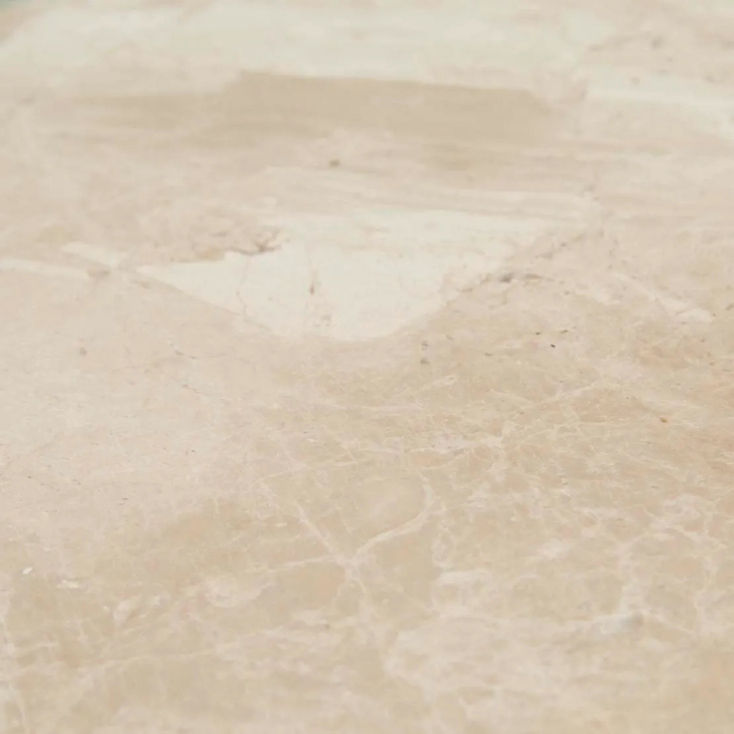 Ophelia Pointe Oval Coffee Table - Silk Grey - Antique Brass by Globewest