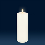 LED Pillar Candles Ivory