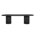 Benjamin Ripple Oval Dining Table by GlobeWest