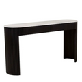 Benjamin Ripple Grand Marble Console by Globewest