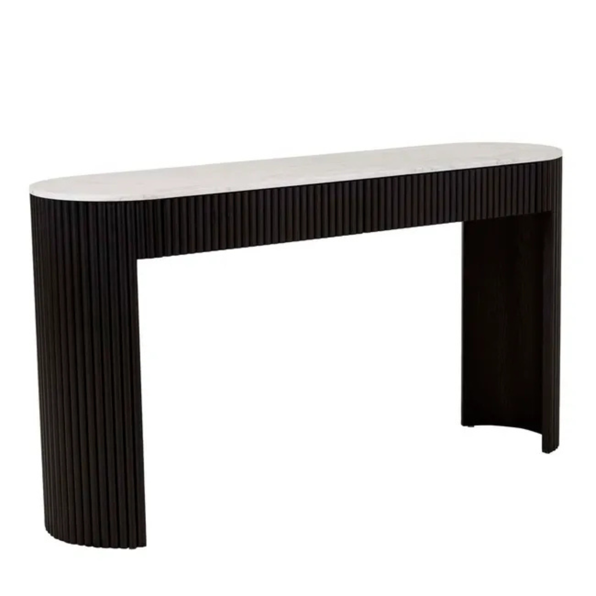 Benjamin Ripple Grand Marble Console by Globewest