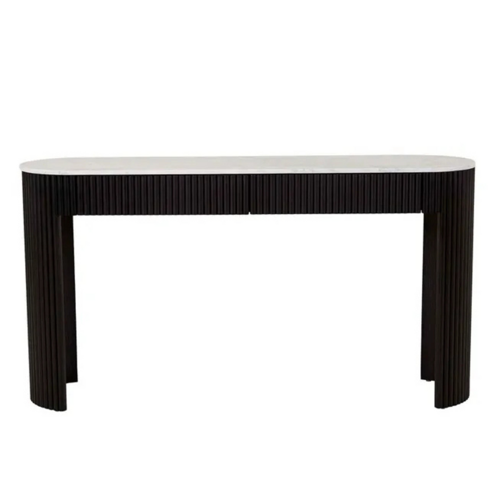 Benjamin Ripple Grand Marble Console by Globewest