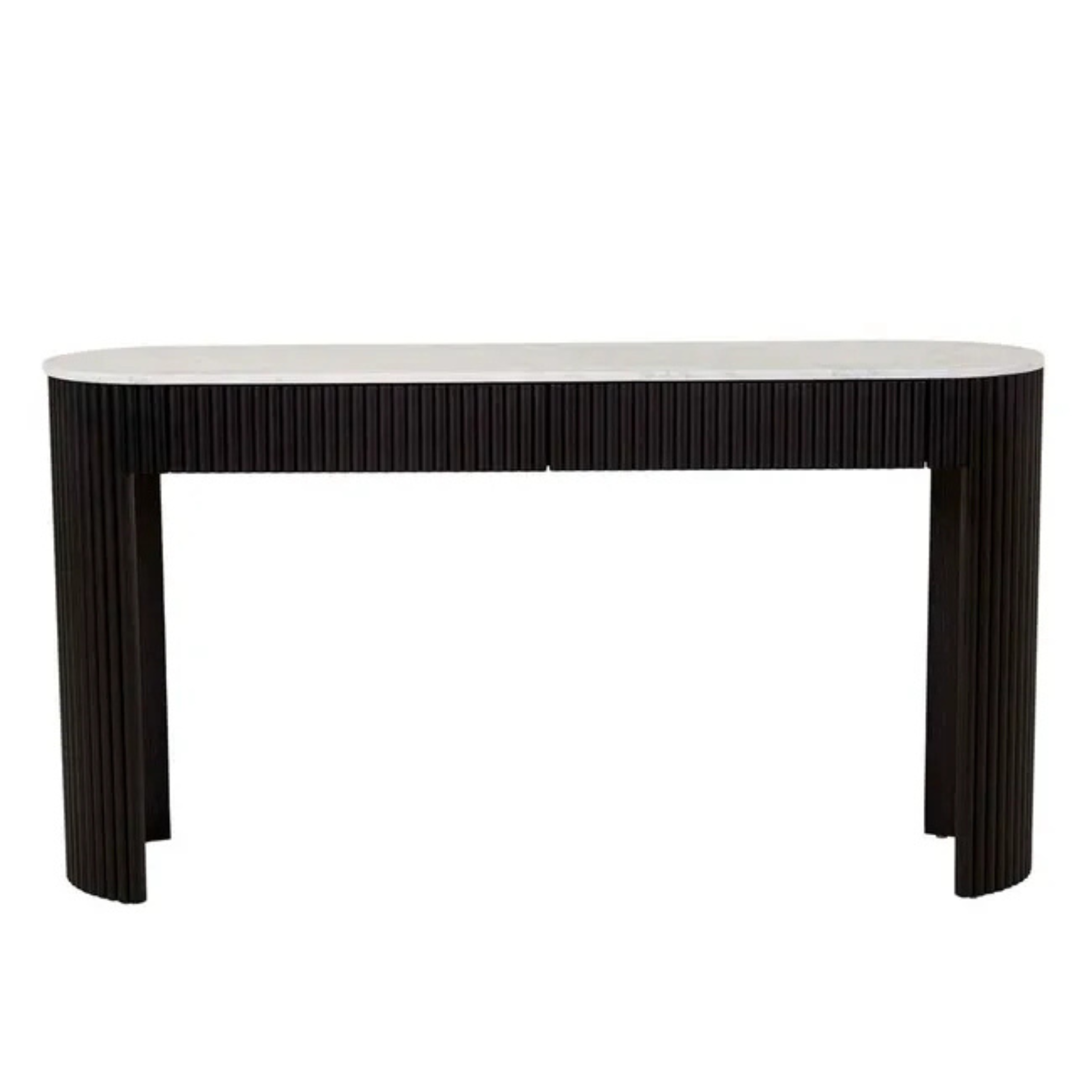 Benjamin Ripple Grand Marble Console by Globewest