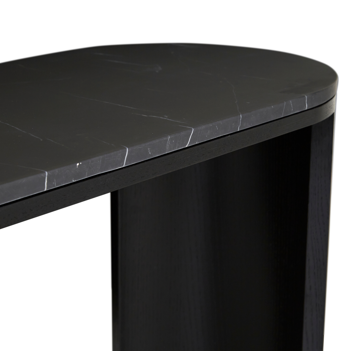 Classique Oval Marble Console by Globewest