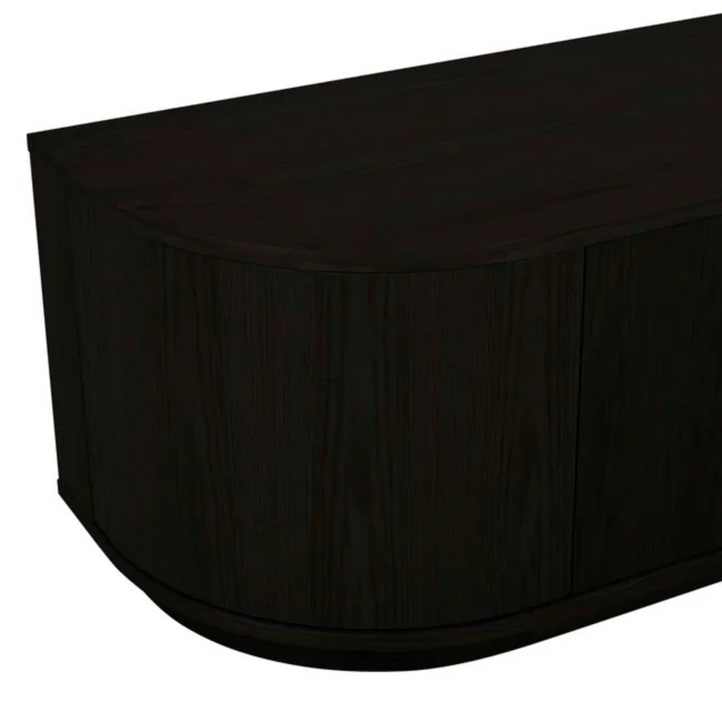Oberon Crescent Entertainment Unit by Globewest