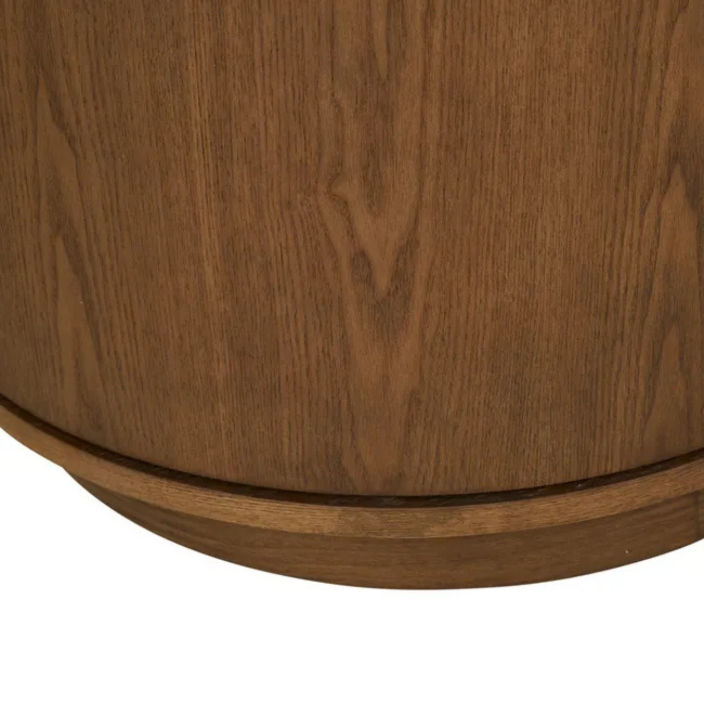 Oberon Crescent Marble Buffet - Matt Ocean Marble - Smoked Ash by GlobeWest