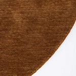 Sandringham Round Rug Pecan