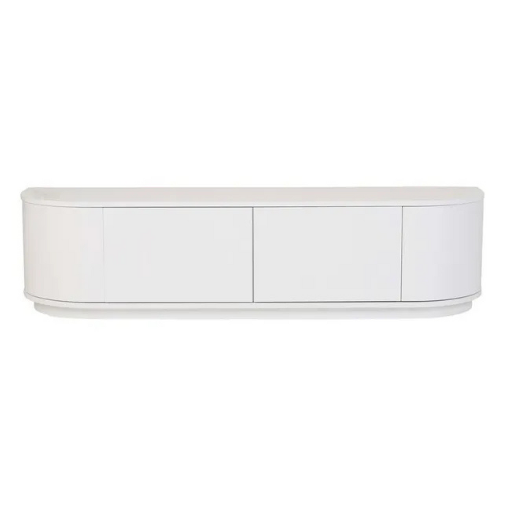 Oberon Crescent Entertainment Unit by Globewest