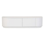 Oberon Crescent Entertainment Unit by Globewest