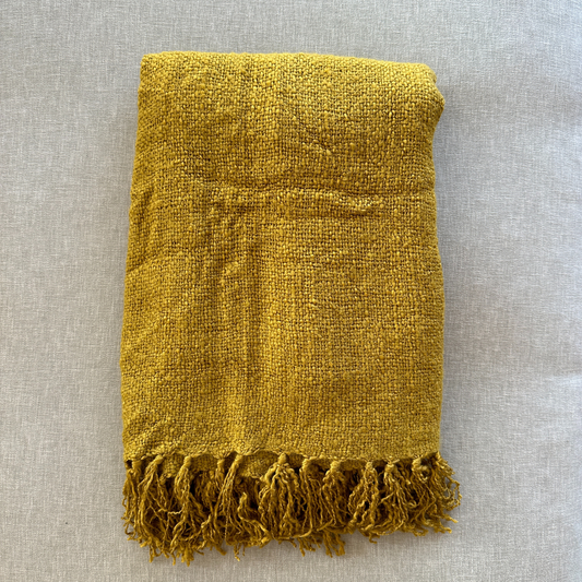 Serenade Throw - Tumeric