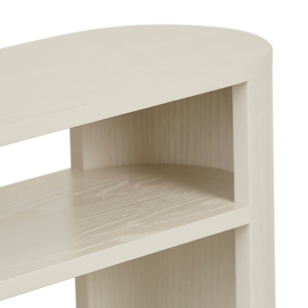 Classique Oval Shelf Console by GlobeWest