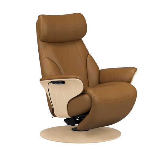 Adam Power Recliner with Disc Base by Stressless