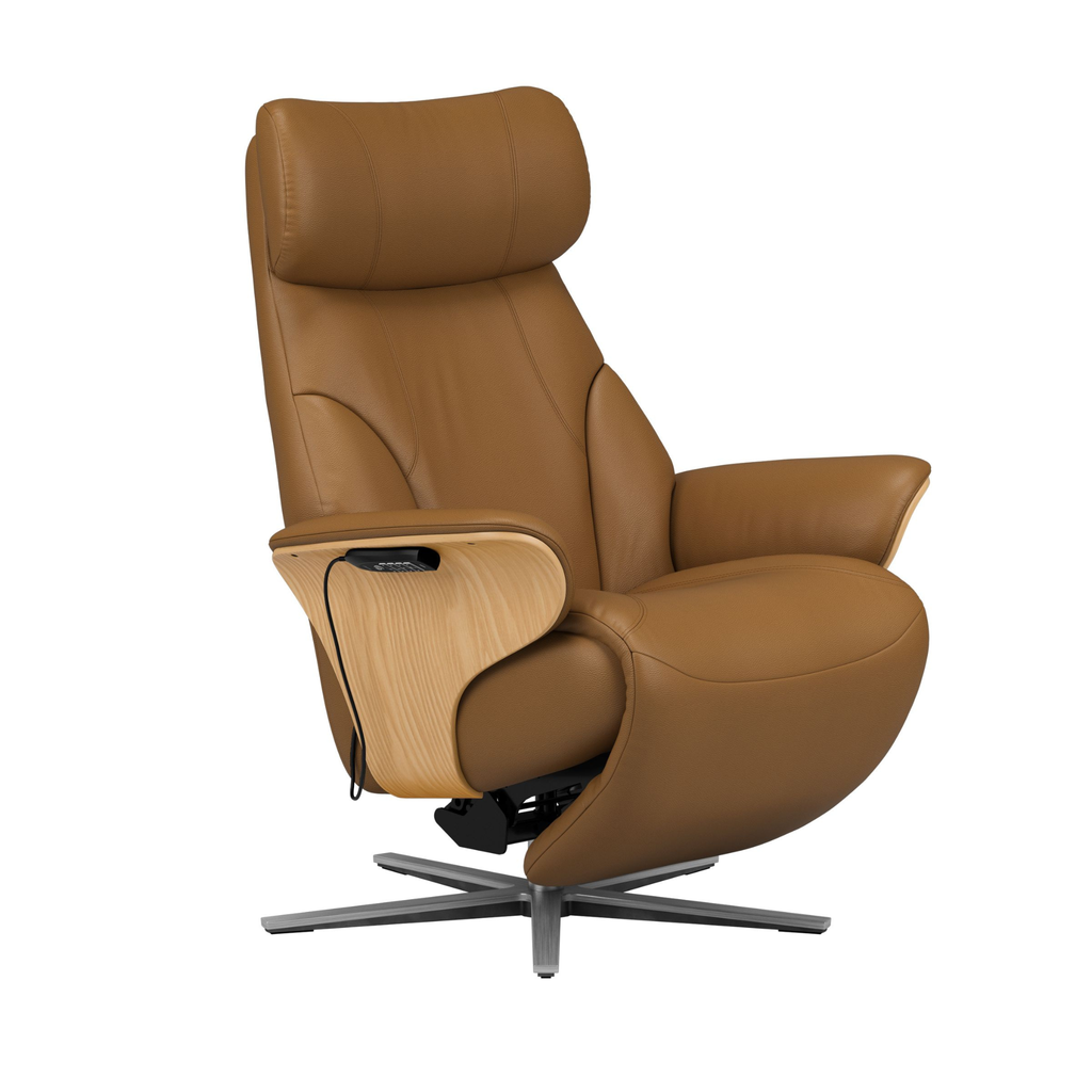 Adam Power Recliner with Sirius Base by Stressless