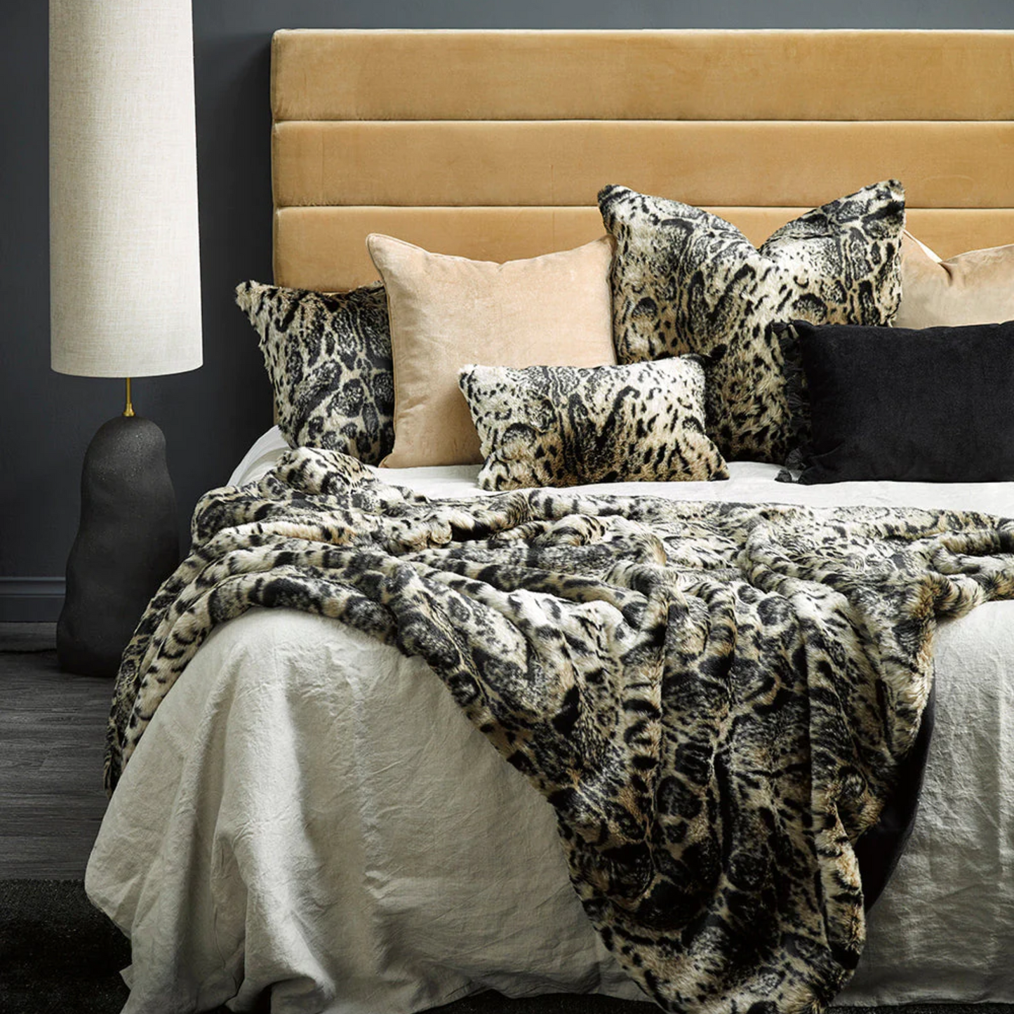 African Leopard Cushion