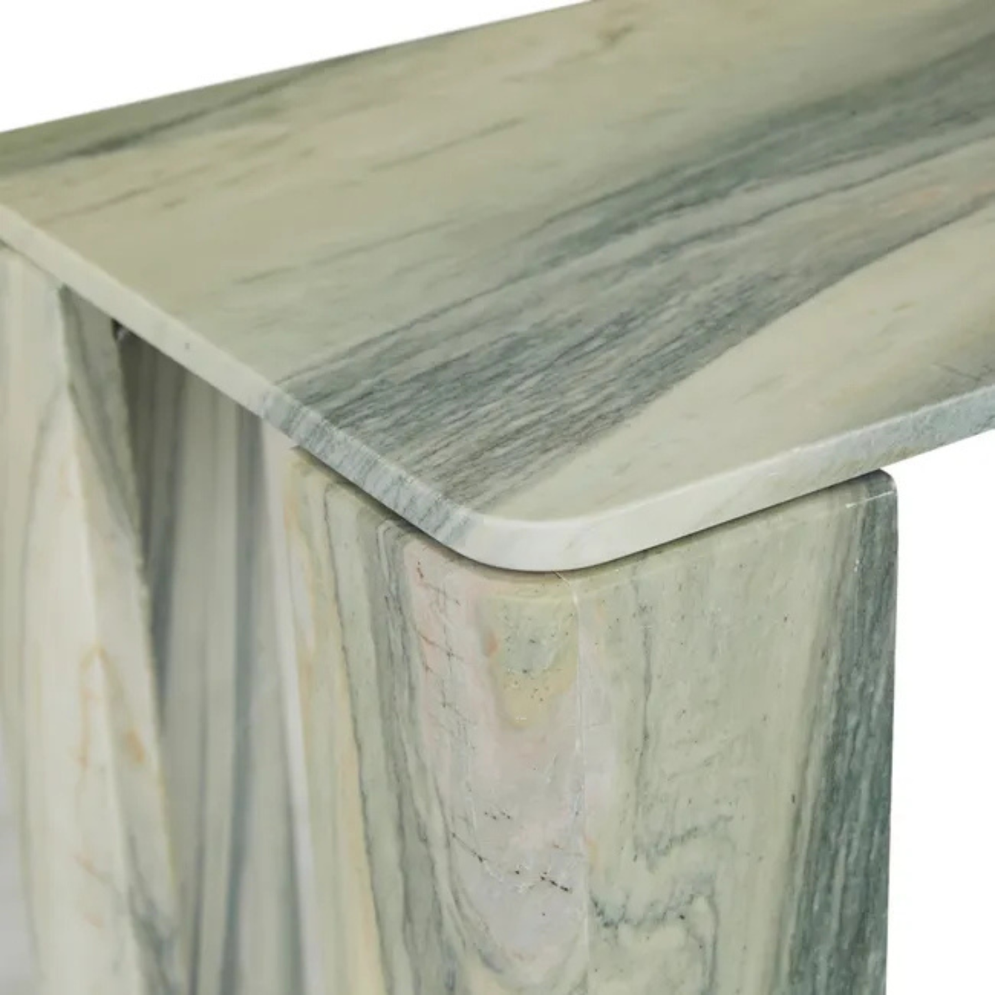 Atlas Slab Console Table by GlobeWest
