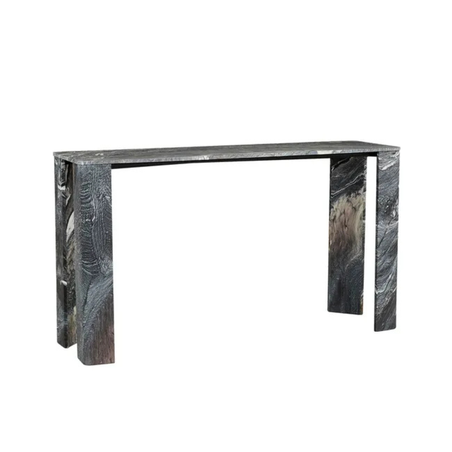 Atlas Slab Console Table by GlobeWest