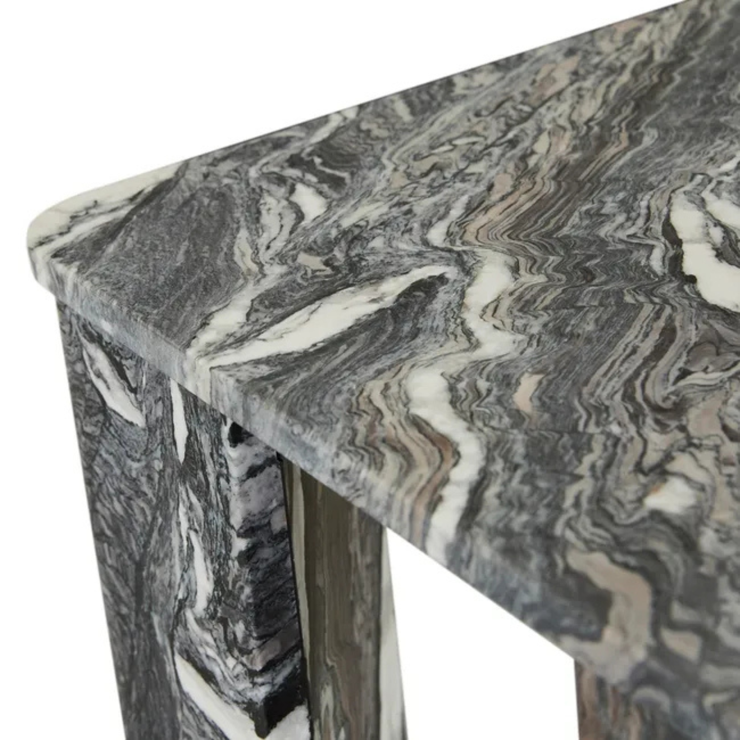 Atlas Slab Console Table by GlobeWest
