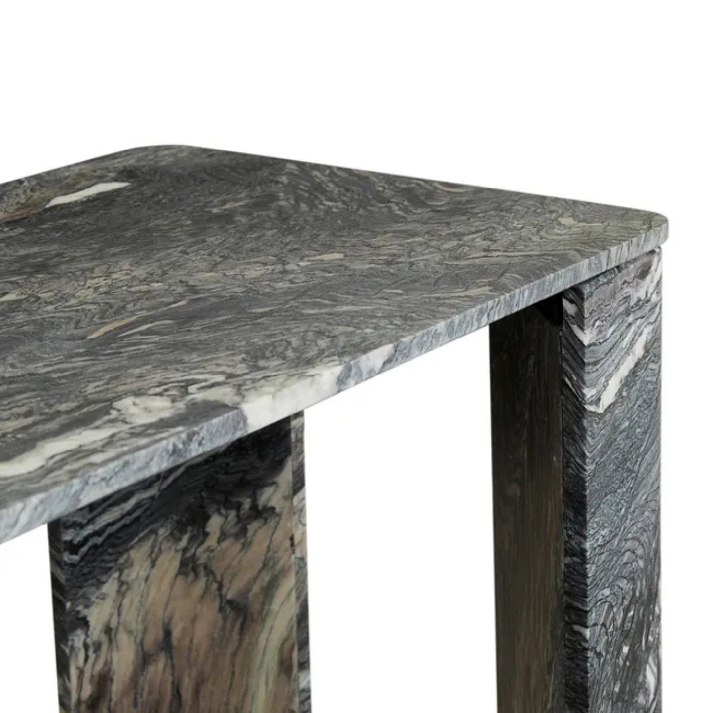 Atlas Slab Console Table by GlobeWest