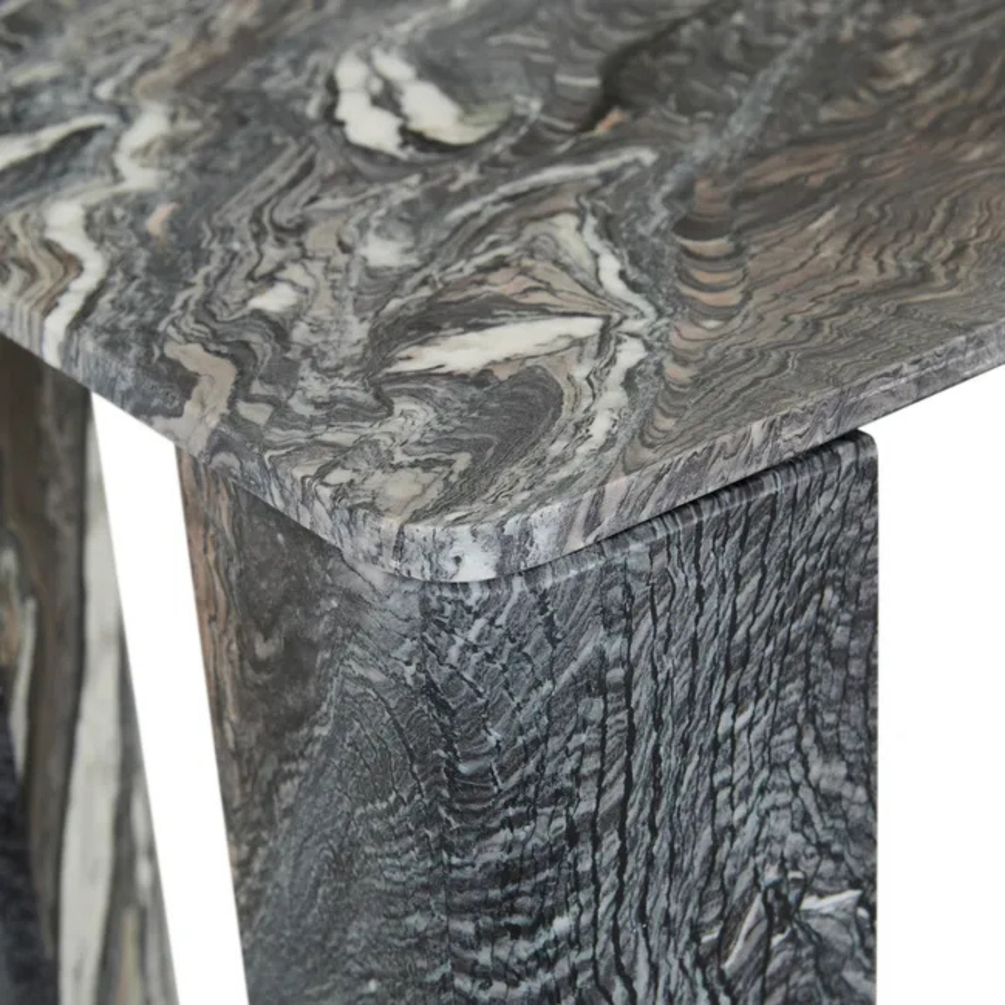 Atlas Slab Console Table by GlobeWest