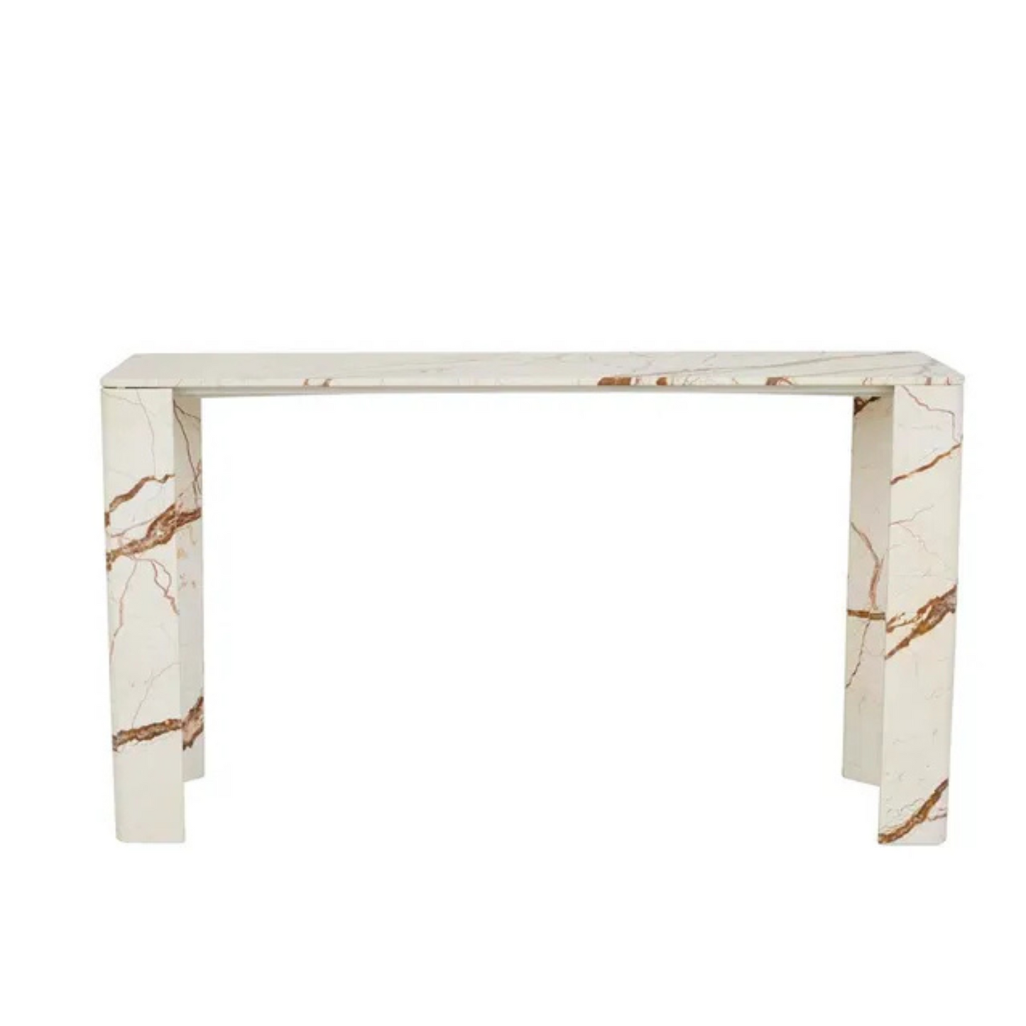 Atlas Slab Console Table by GlobeWest
