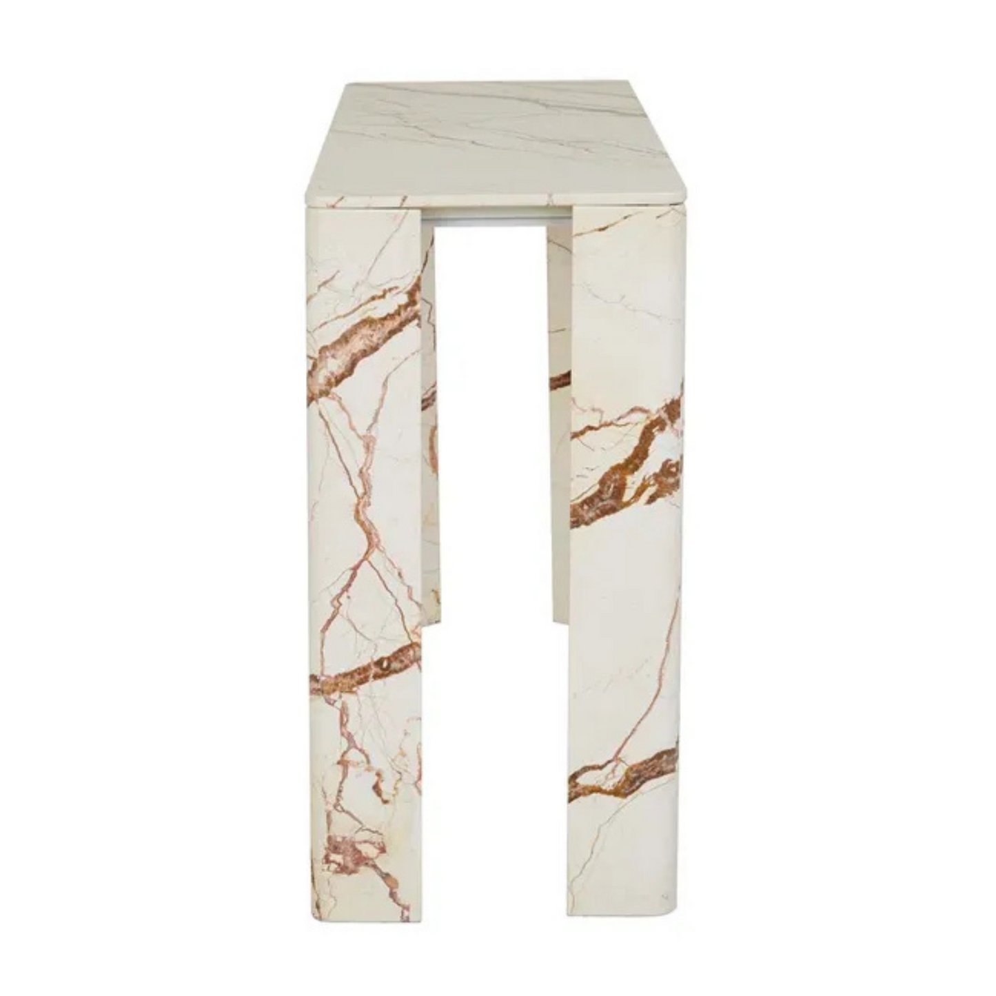 Atlas Slab Console Table by GlobeWest