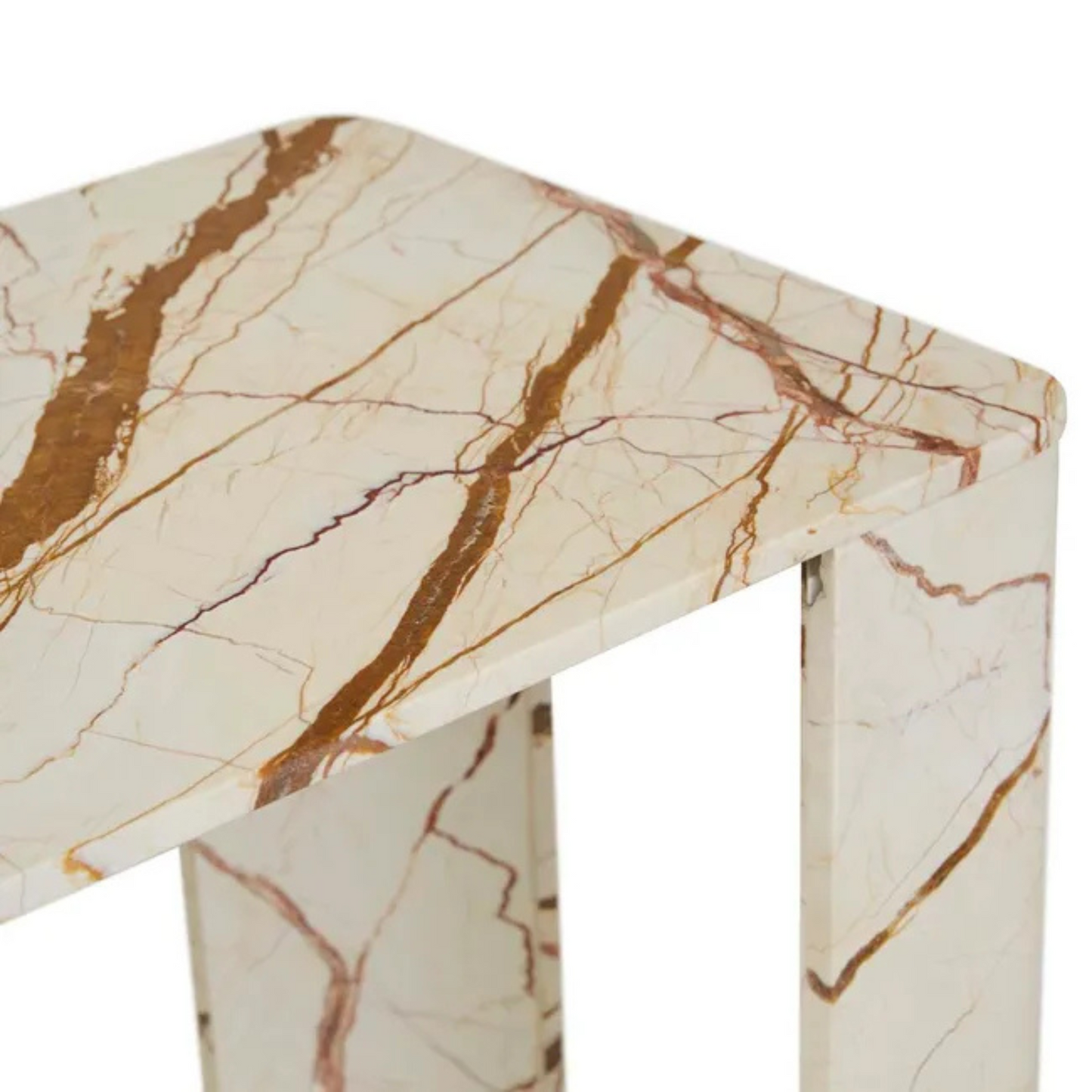 Atlas Slab Console Table by GlobeWest