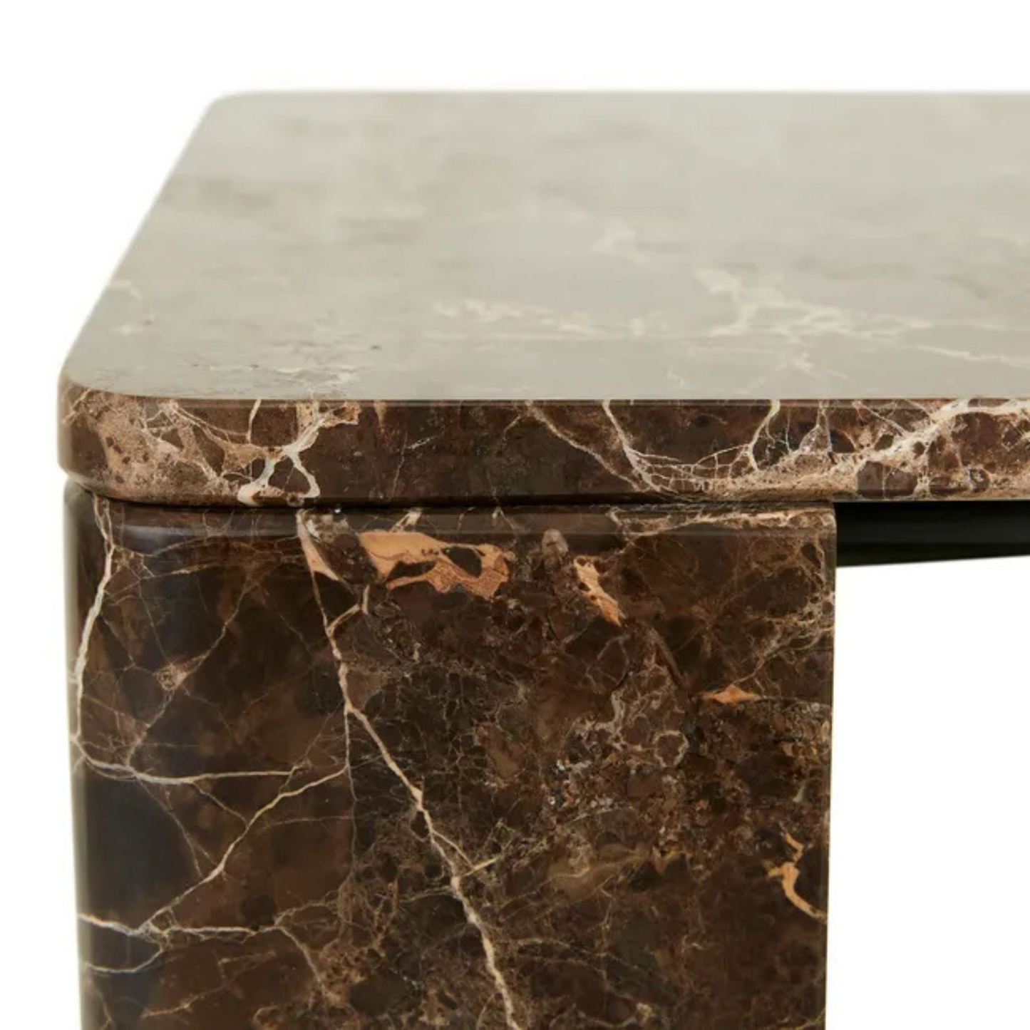 Atlas Slab Console Table by GlobeWest