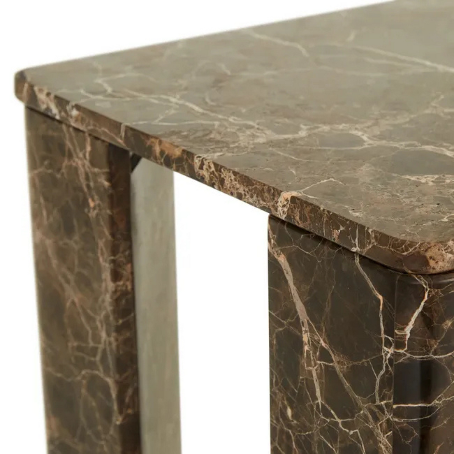 Atlas Slab Console Table by GlobeWest