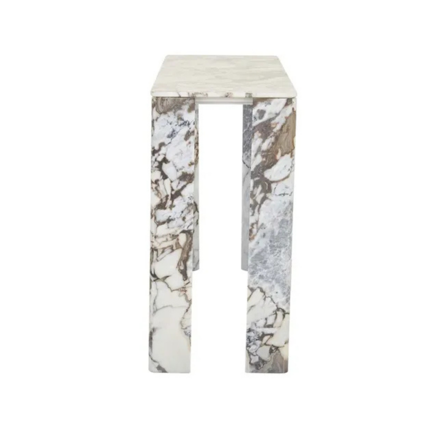 Atlas Slab Console Table by GlobeWest